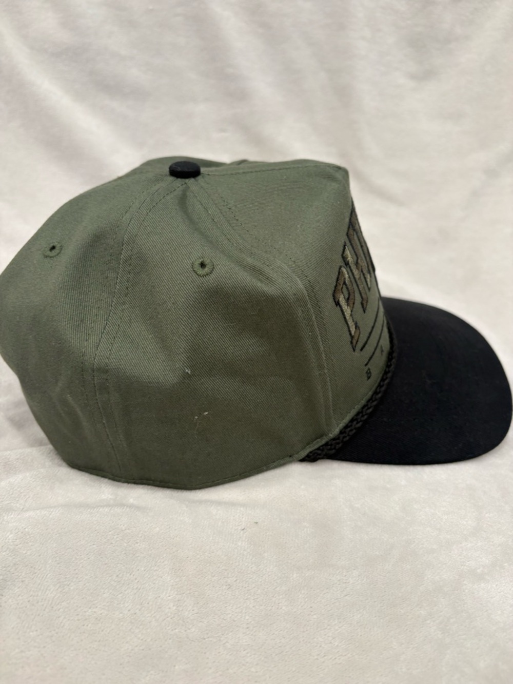 Phillies 47 Brand Olive and Black Interior Snapback Hat - Picture 4 of 6